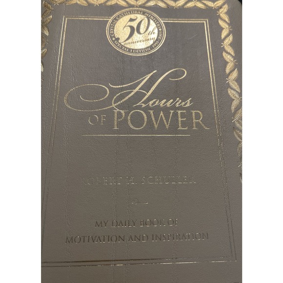 Hours of Power 50th-anniversary edition Robert H. Schuller Daily Motivation - Picture 2 of 7